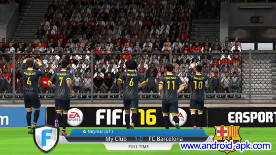 FIFA 16 Ultimate Team Celebration