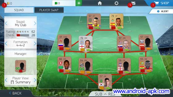 FIFA 16 Ultimate Team Quad