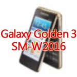 Galaxy Golden SM-W2016