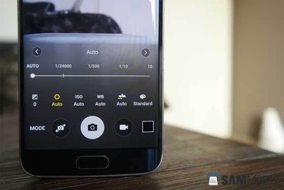 Galaxy S6 Android 6.0 Marshmallow Camera Shutter 