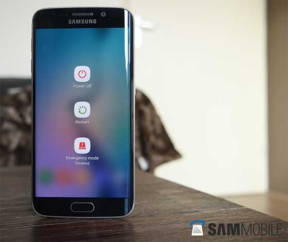 Galaxy S6 Android 6.0 Marshmallow Power Menu