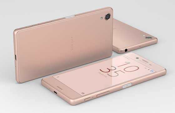 Sony Xperia X Pink Gold