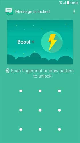 HTC Boost+ App Lock