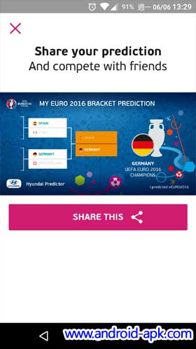 EURO 2016 Predictor 估波