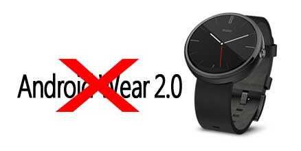 android wear 2.0 moto 360 1st gen