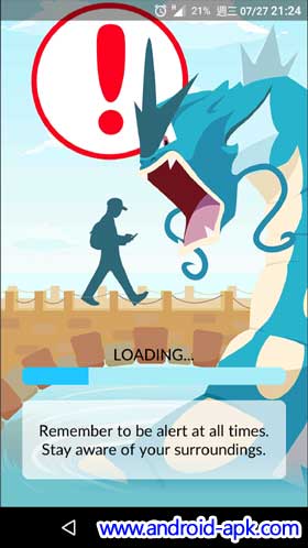 Pokemon GO keep loading