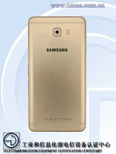 Samsung Galaxy C9 Back View