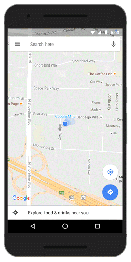 Google Maps Upcoming Events
