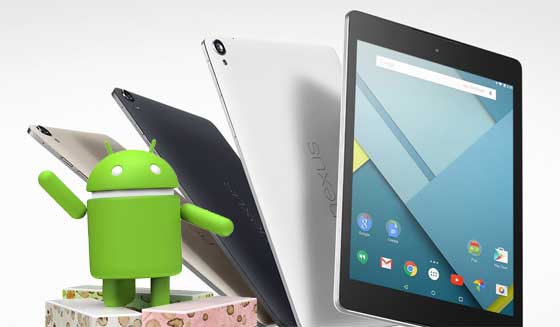 Nexus 9 LTE Android 7.0 Nougat