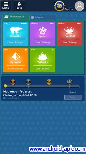 Microsoft Solitaire Collection Daily Challenges