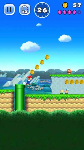 Super Mario Run Gameplay