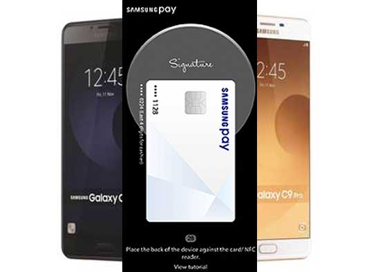 Samsung Galaxy C Pro Samsung Pay
