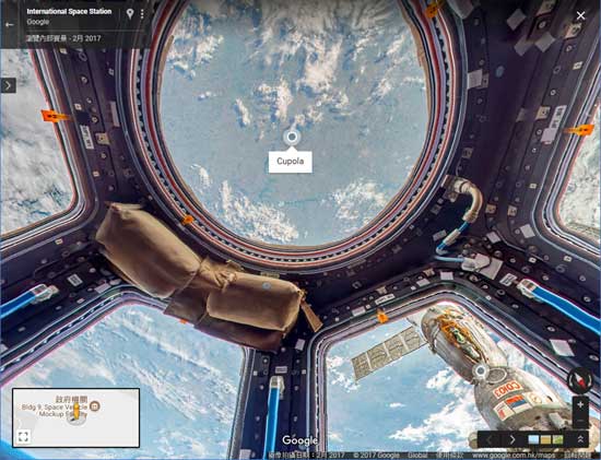Google StreetView International Space Station