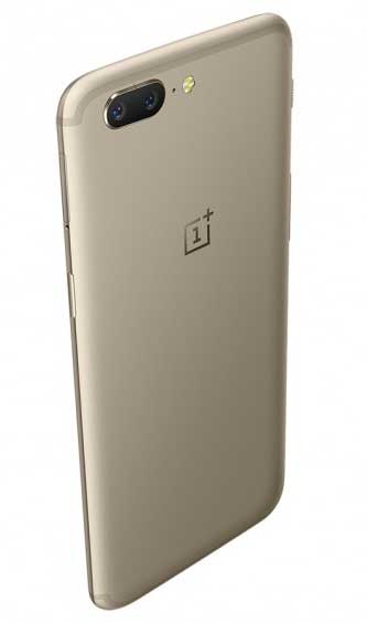OnePlus 5 Soft Gold Back View