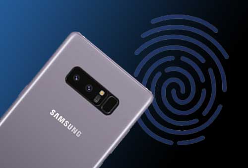 Samsung Fingerprint Under Display