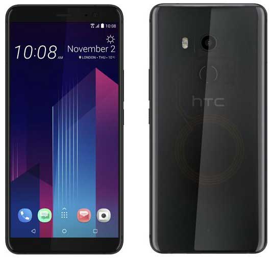 HTC U11+ 透明黑色