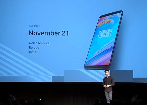 OnePlus 5T 开售