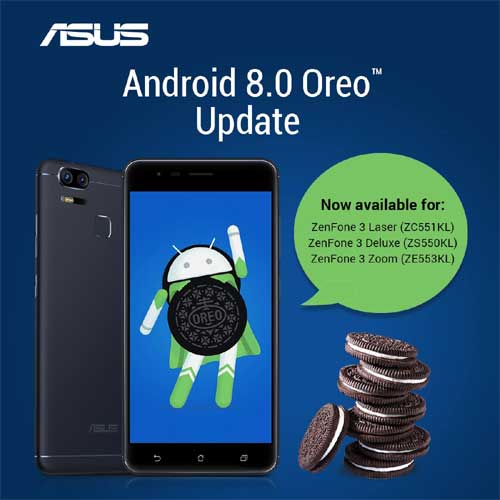 Asus ZenFone 3 Laser Oreo