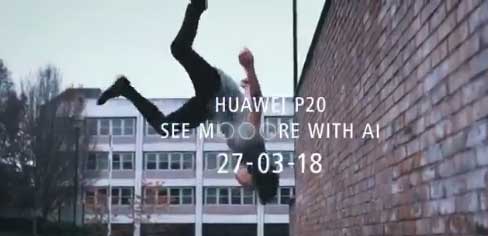 Huawei P20 Slow Motion