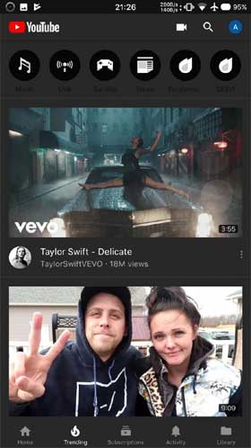 Youtube Dark Mode