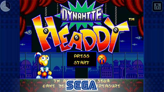 SEGA Dynamite Headdy