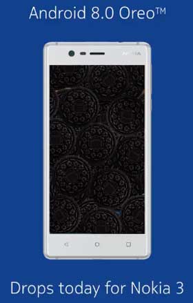 Nokia 3 Oreo