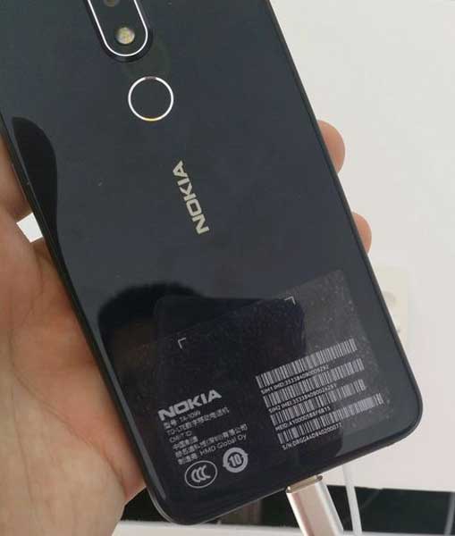 Nokia X Back View