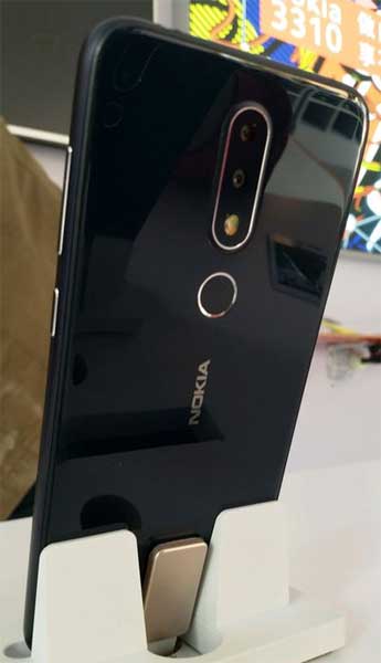 Nokia X Back View