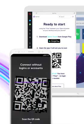 Opera Touch QR Code