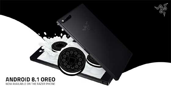 Razer Phone 升级至 Android 8.1 Oreo