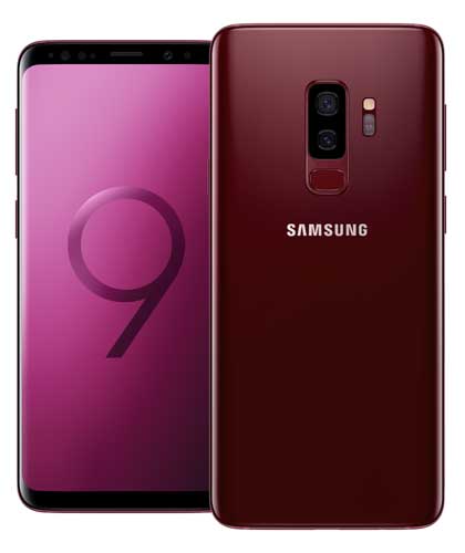 Galaxy S9 Burgundy Red