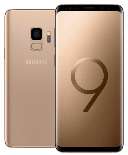 Galaxy S9 Sunrise Gold