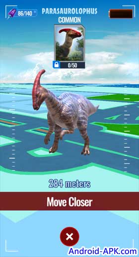 Jurassic World Alive 地图