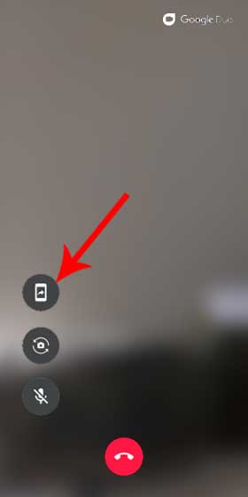 Google Duo Screen Sharing