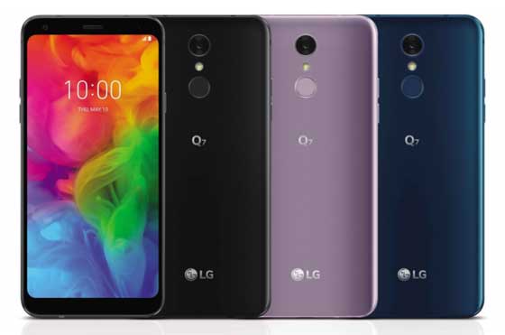 LG Q7, Q7+, Q7α