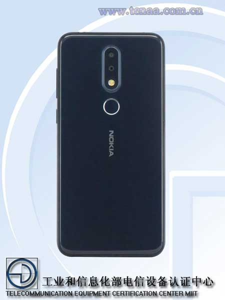 Nokia X Back View