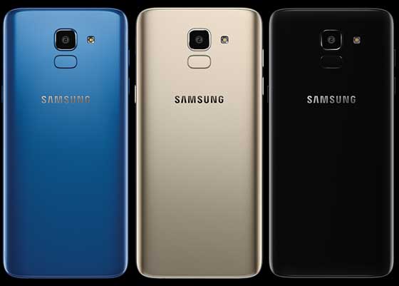 Samsung Galaxy J6 Colors