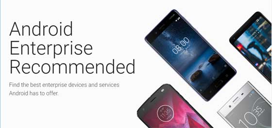 Android Enterprise Recommended