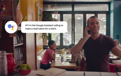 Google Assistant 打電話