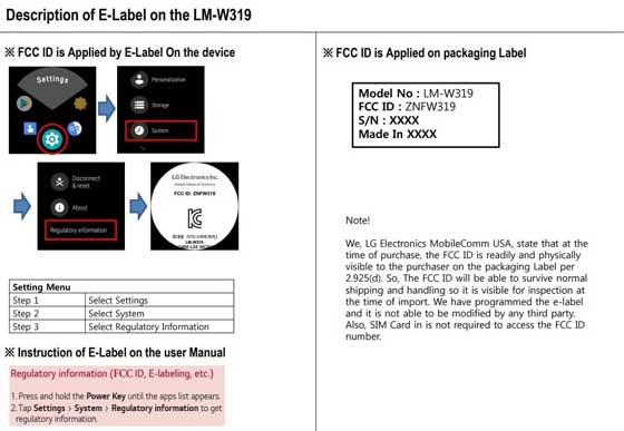 LG LM-W319