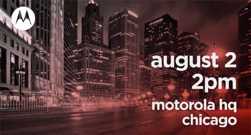 Motorola Aug 2 Event