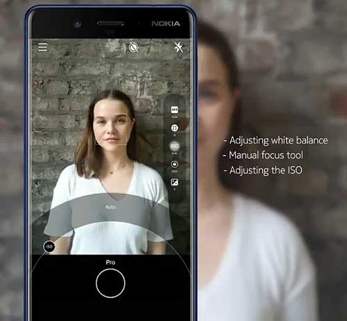 Nokia 8 Pro Camera mode
