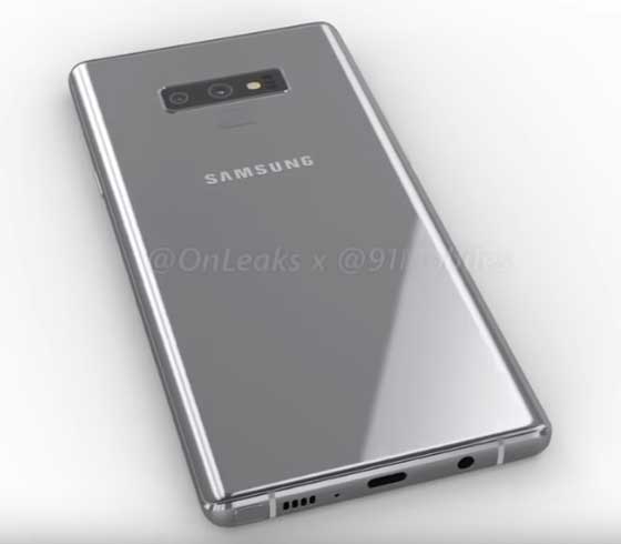 Note 9 Render