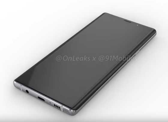 Note 9 Render