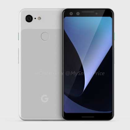 Google Pixel 3 Render