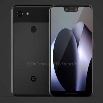 Google Pixel 3 XL Render