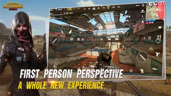PUBG Mobile 0.6.0 First Person Perspective