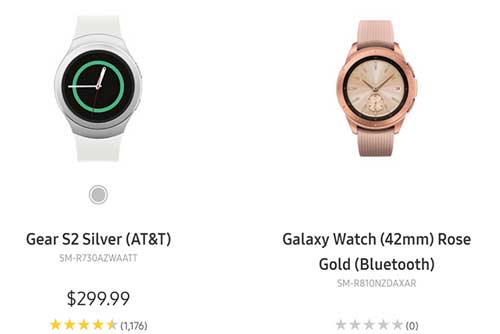 Galaxy Watch leak