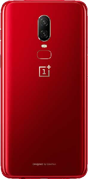 OnePlus 6 紅色 背面