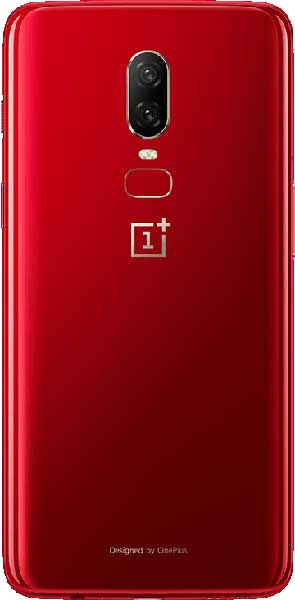 OnePlus 6 红色 背面